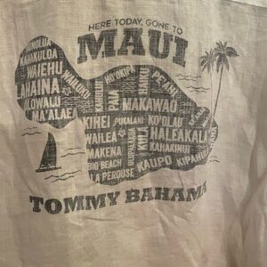 Tommy Bahama Camp Shirt. Linen. XL with Tags